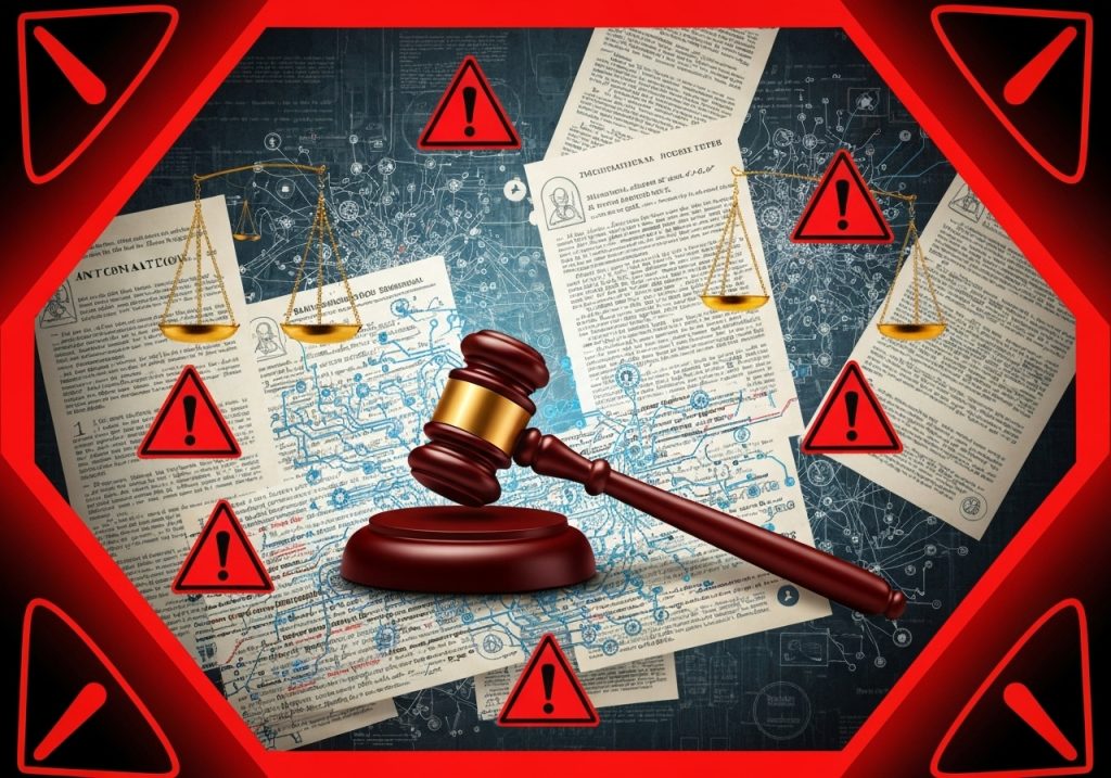 얼굴 인식 및 생체 인증 스캔 기술을 시연하는 남성의 분할 화면 이미지