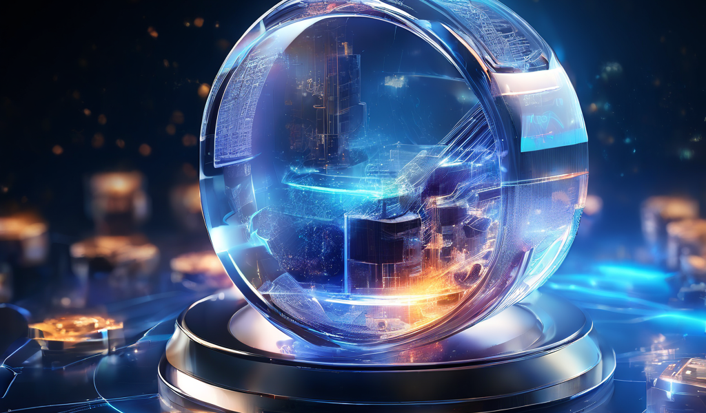 Live baccarat betting limit displayed on secure digital platform interface with glowing data flow and cloud service layers.